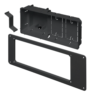 Arlington TVB613BL Tv Electrical Box Black