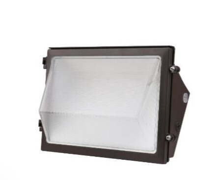 Eiko TWP1-PS120-FCCT-V TWP1 Traditional Wall Pack, PowerSet 120/105/90W, FieldCCeT 3000/4000/5000K, 277-480V, 0-10V Dimming, Bronze Finish