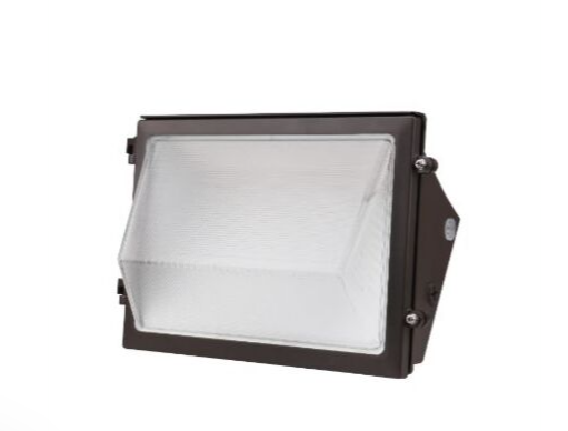 Eiko TWP1-PS80-FCCT-U TWP1 Traditional Wall Pack, PowerSet 80/70/60W, FieldCCeT 3000/4000/5000K, 120-277V, 0-10V Dimming, Photocell, Bronze Finish