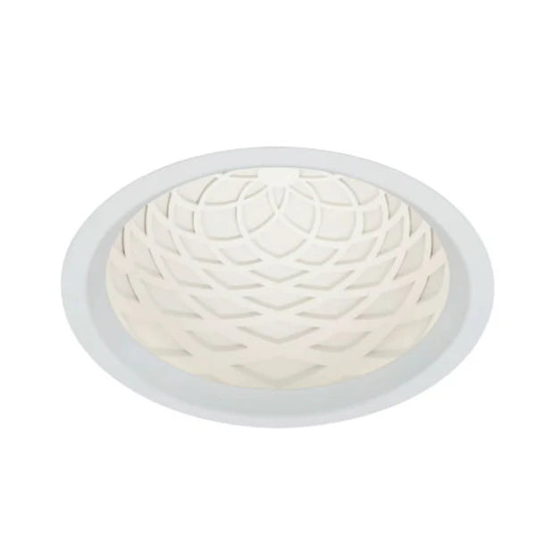 Visual Comfort Architectural EDIT5RL9WD2W Reflections 5" Indirect Downlight Flangeless Trim Torus Dome Warm Dim White Finish