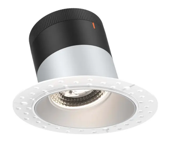 Dals Lighting RC03-CC-60-SLAZ-TL Versa 3" Alzak Modular Downlight, Slope Ceiling 60 degree Beam Angle Wattage & CCT Selectable - Trim Less