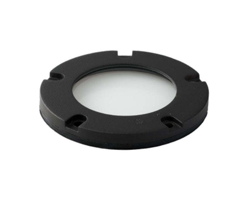Universal Lighting Systems UC1300BK Universal Heavy Duty Cast Aluminum Well Cover - Finish: Black