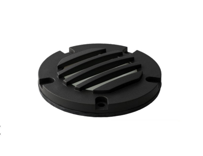Universal Lighting Systems UC1301BK Universal Heavy Duty Cast Aluminum Well Cover - Finish: Black