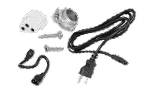 Westgate UCA-PC-6FT-BLK 6 Ft Power Cord For UCE Series, Black Finish