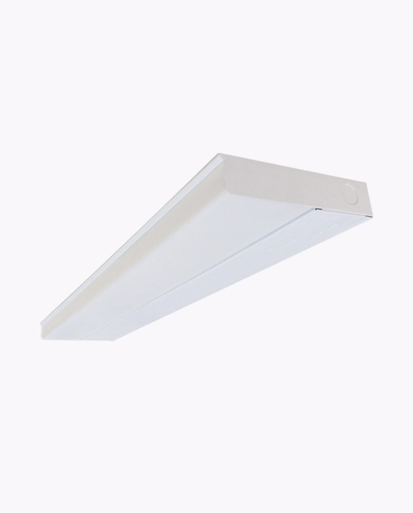 Cyber Tech Lighting UL425-D 42-in 16W LED Under Cabinet Light w/ Switch, Hardwired, Dimmable, 850 lm, 120V, CCT 3000K, White Finish