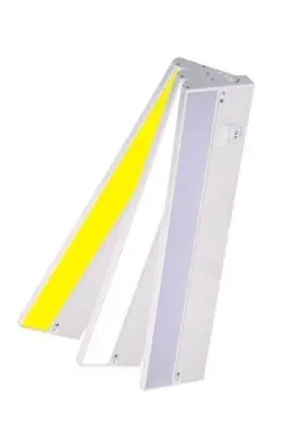 Cyber Tech Lighting UL404-DCT 40-in 20W LED Under Cabinet Light w/ Cord, Dimmable, 1100 lm, 120V, CCT 4000K, White Finish
