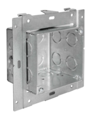 Orbit UMAB 3-1/2” Deep, 4” Welded Square Box With Built-in Adapter, Adjustable Flush to 1-1/2”