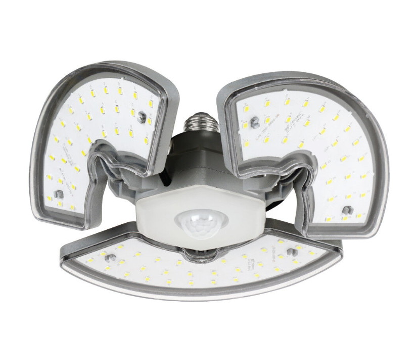 Feit Electric UP3500/850/LED 3500 Lumens Frost Silver LED Foldable Garage Light