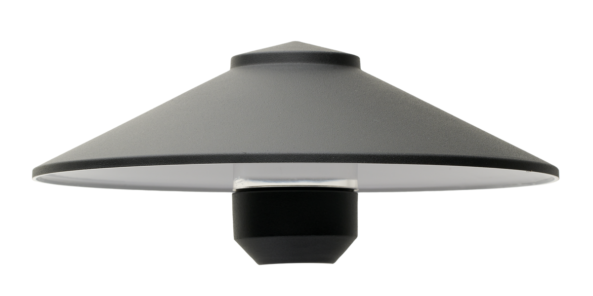 Universal Lighting Systems US1403BK 7.875" Cast Aluminum Landscape Lighting Shade - Finish: Black