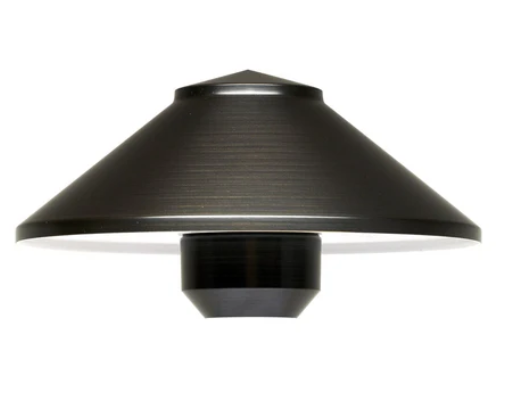 Universal Lighting Systems US2319WB 6-1/4 in. Lighting Path Light Top Shade, Weathered Bronze Finish