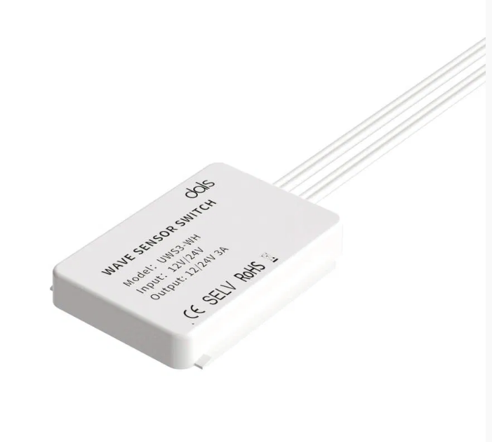 Dals Lighting UWS3-WH Wave sensor switch, 12-24v, 3A - White