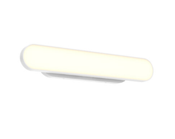 Dals Lighting VAO24-CC-WH 24 Inch Adjustable Oblong Wall light, Watt 31W, Lumens 2470LM, 5CCT 2700K, 3000K, 3500K, 4000K, 5000K White Finish