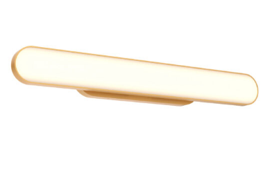 Dals Lighting VAO32-CC-GD 32 Inch Adjustable Oblong Wall light, Watt 34W, Lumens 2680LM, 5CCT 2700K, 3000K, 3500K, 4000K, 5000K Gold Finish