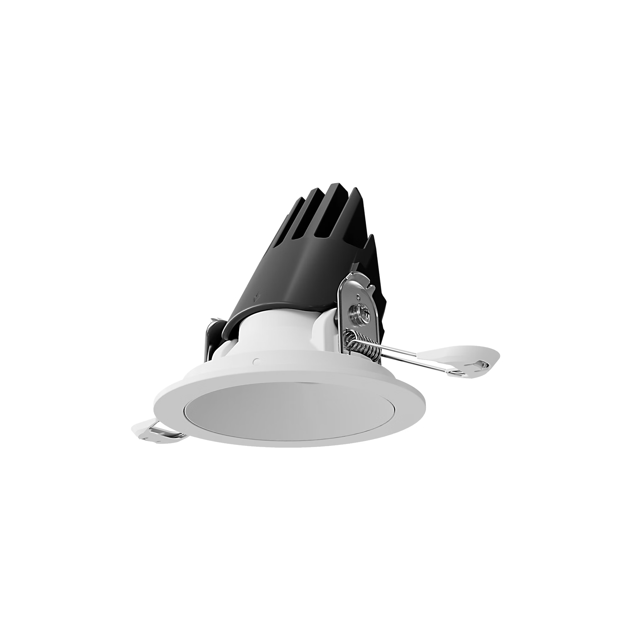 Visual Comfort Architectural ENCL3RRF-L15935AI-W-W Entra CL 3" Adjustable Round Flanged Light - 3500K White Reflector/White Trim IC Airtight
