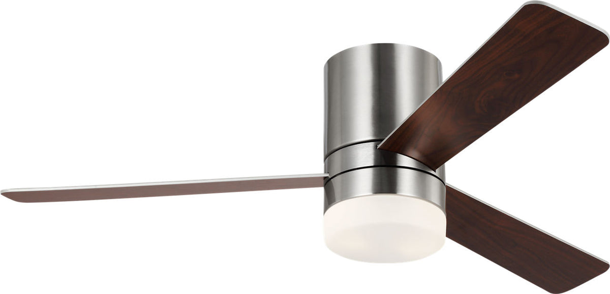 Generation Lighting Era 52 inch Brushed Steel ceiling fan with reversible blades