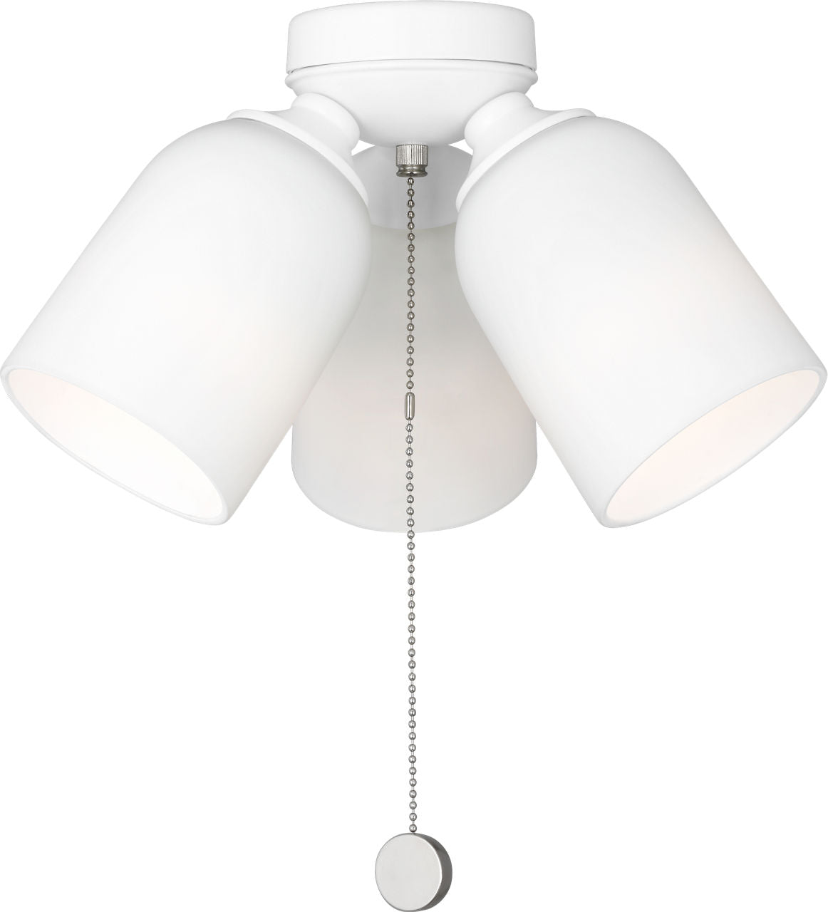 Generation Lighting MC267RZW Emile 3 Light Matte White Fan Light Kit
