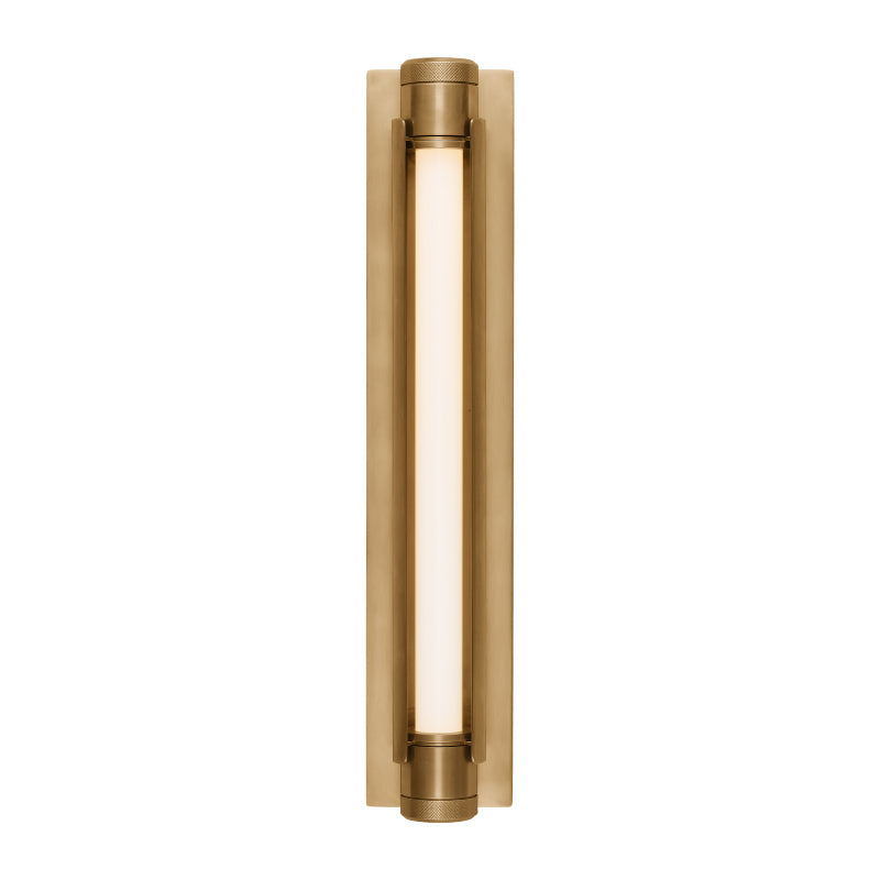 Visual Comfort Architectural AKBA688WDHAB Capa 1-lt 24" Tall LED Vanity - Hand Rubbed Antique Brass - 27.2W 3000K-1800K - 321 Lumens - CRI 90