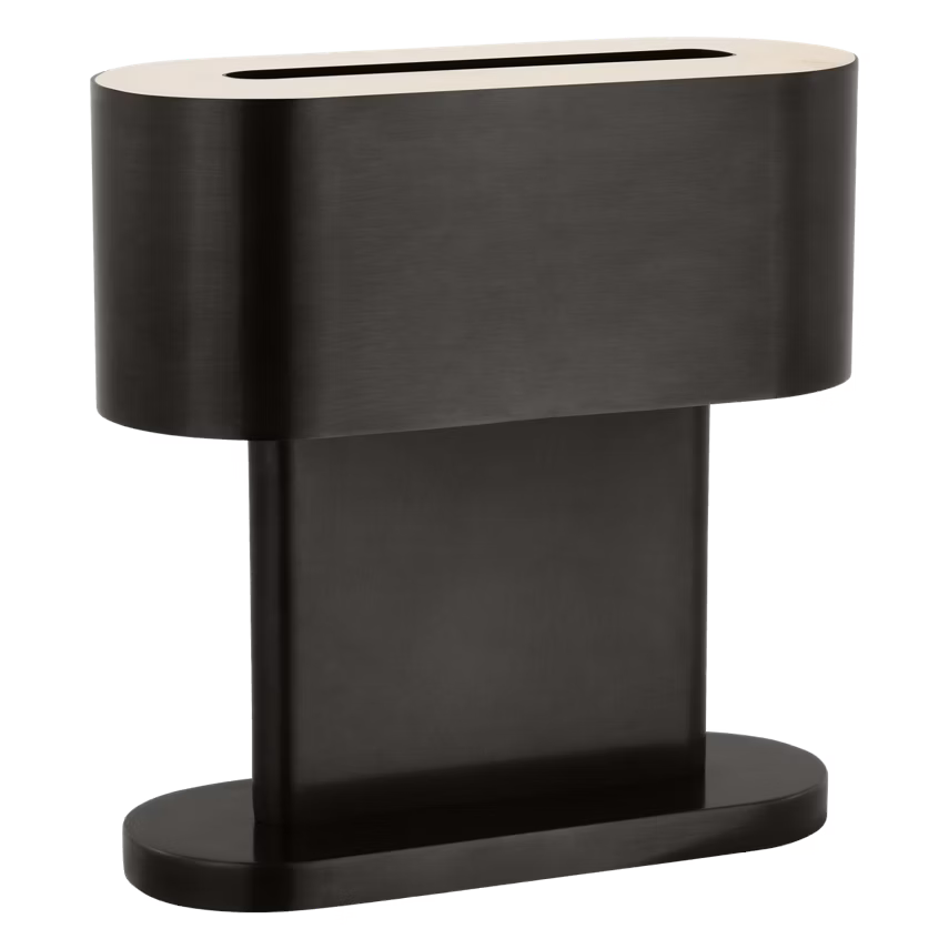 Visual Comfort Architectural KWTB32827BZ Wyllis Accent Table Lamp - Dark Bronze - 22.1W 2700K - 311 Lumens - CRI 90 - Dimmable