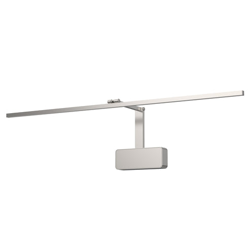 Kuzco Lighting PL18234-BN-UNV Vega Minor Picture 34-in Wall/Picture Light - CCT: 3000K - Finish: Brushed Nickel