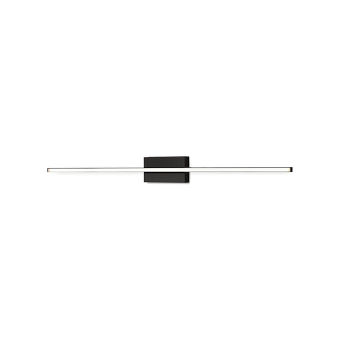 Kuzco Lighting WS18236-BK-UNV Vega Minor 36-in Wall Sconce light CCT: 3000K - Finish: Black