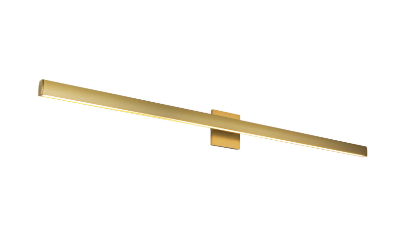 Kuzco Lighting VL20353-BG Vera 52 Inch LED Vanity Wall Light, 3035lm, 3000K, 44W Brushed Gold Finish