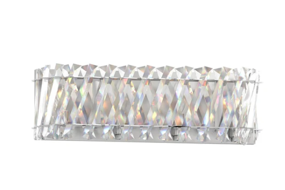 SDQ Lighting VL36404PN Modern LED Wall Sconce Light Polished Nickel Finish