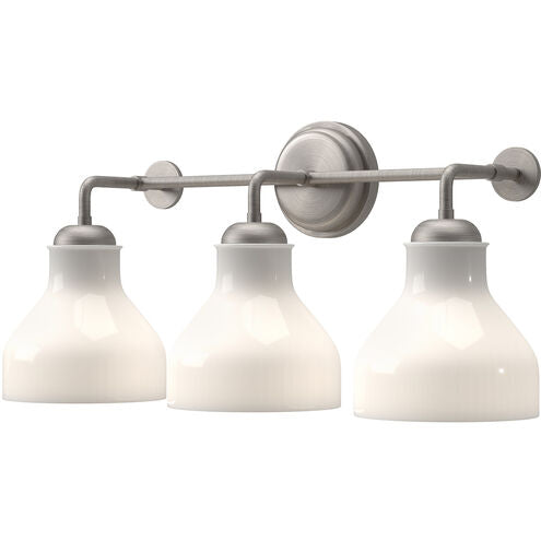 Alora Mood VL540322BNGO Westlake 3 Light 22.5 inch Bath Vanity Wall Light Brushed Nickel Finish