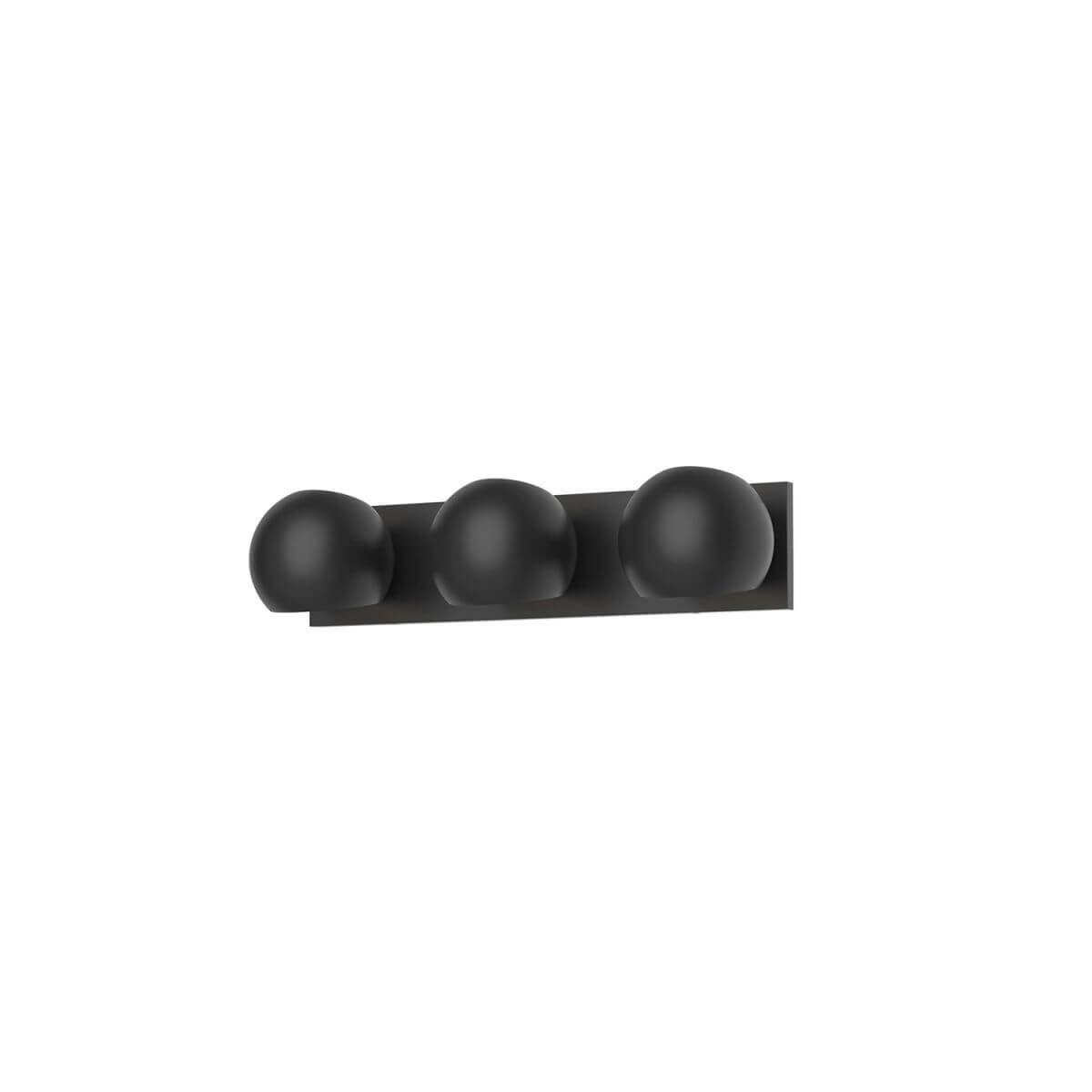 Alora Mood VL648322MB 23" Willow 3-Light LED Bath Vanity Light - Matte Black
