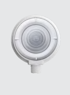 Eiko VP2-4464-3-M51 Mod Vapor Proof, 4', 46W, 4000K, 120-347V, Dimmable, Leviton® PIR Microwave Sensor w/ Low Mount 360° Lens