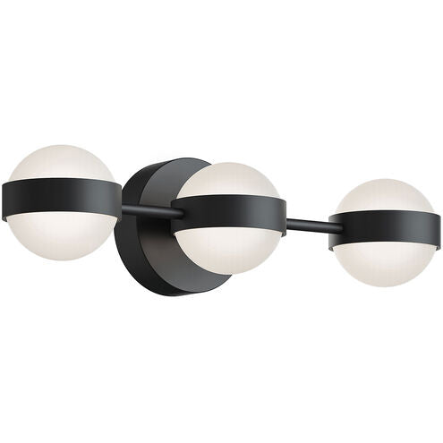 AFX Lighting VRNV2207LAJUDBK Verona LED 22 inch Black Vanity Light Wall Light