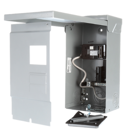 Siemens W0303ML3100 7-3/8 x 4-5/16 x 17-1/8 Inch 240 VAC 100 Amp NEMA 3R Circuit Breaker Enclosure