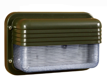 Dabmar Lighting W2915-L12-50K-BZ Cast Aluminum Wall Fixture, G24, Color Temperature 5000K, Bronze Finish