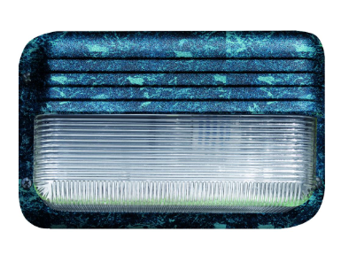 Dabmar Lighting W2915-L9-30K-VG Cast Aluminum Wall Fixture, G24, Color Temperature 3000K, Verde Green Finish