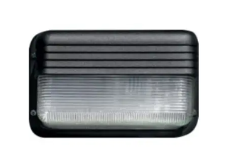 Dabmar Lighting W2915-L12-50K-W Cast Aluminum Wall Fixture, G24, Color Temperature 5000K, White Finish