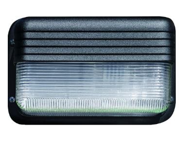 Dabmar Lighting W2915-L9-30K-B Cast Aluminum Wall Fixture, G24, Color Temperature 3000K, Black Finish