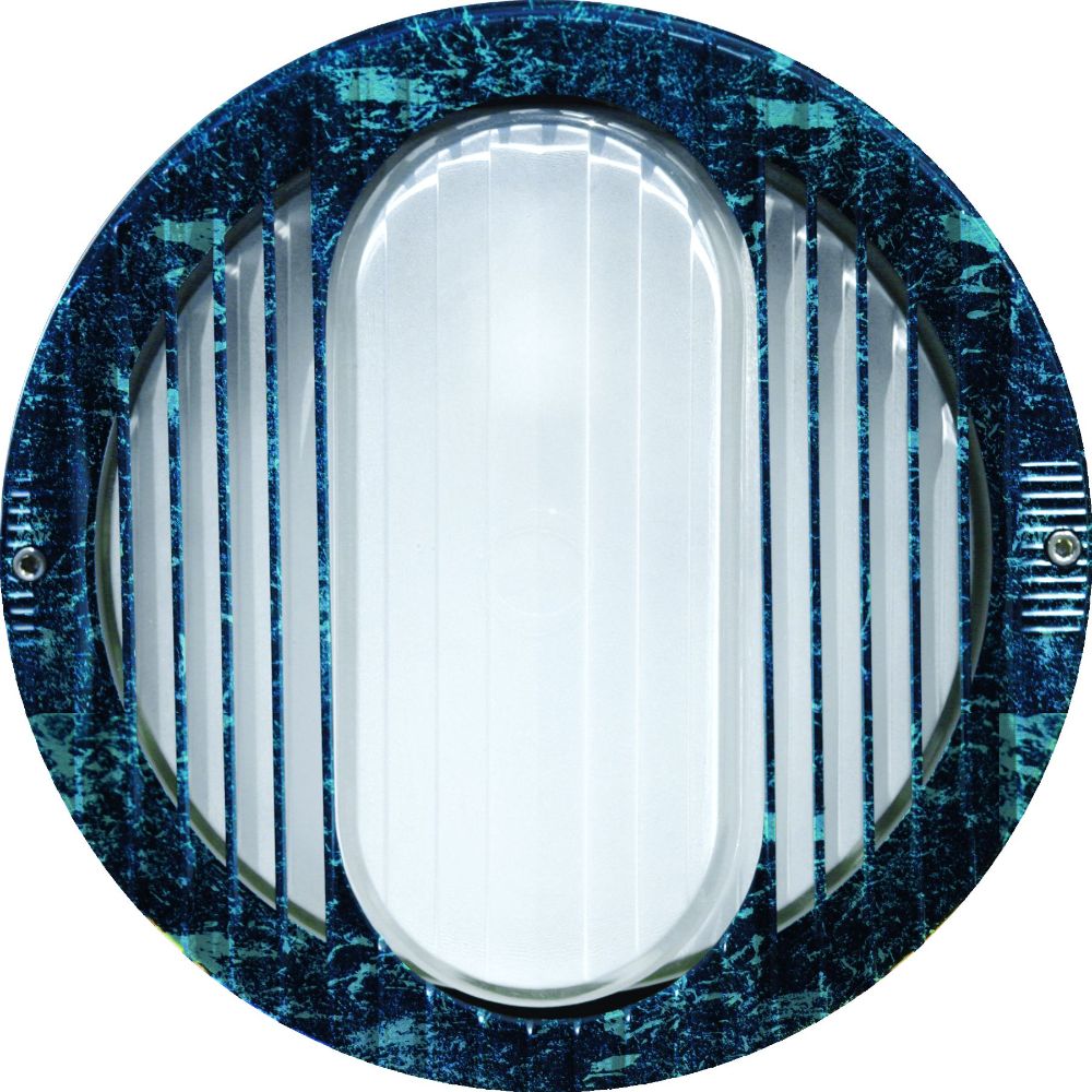 Dabmar Lighting W3050-L12-50K-VG LED Cast Aluminum G24 Wall Fixture, 120V-277V, Color Temperature 5000K, Verde Green Finish