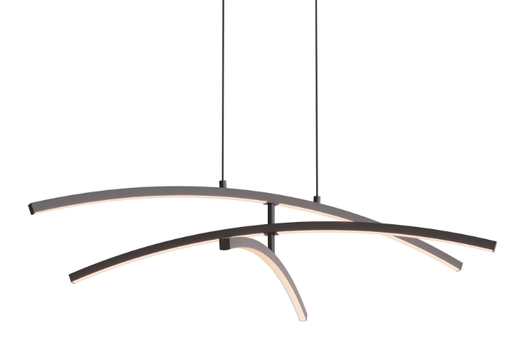 Dals Lighting W3PD36-CC-BK 36 Inch LED Pendant light, Watt 31W, Lumens 1590LM, 5CCT 2700K, 3000K, 3500K, 4000K, 5000K Black Finish
