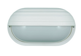 Dabmar Lighting W8510-W Plastic Surface Mount Wall Fixture 120V GU24 No Lamp in White Finish