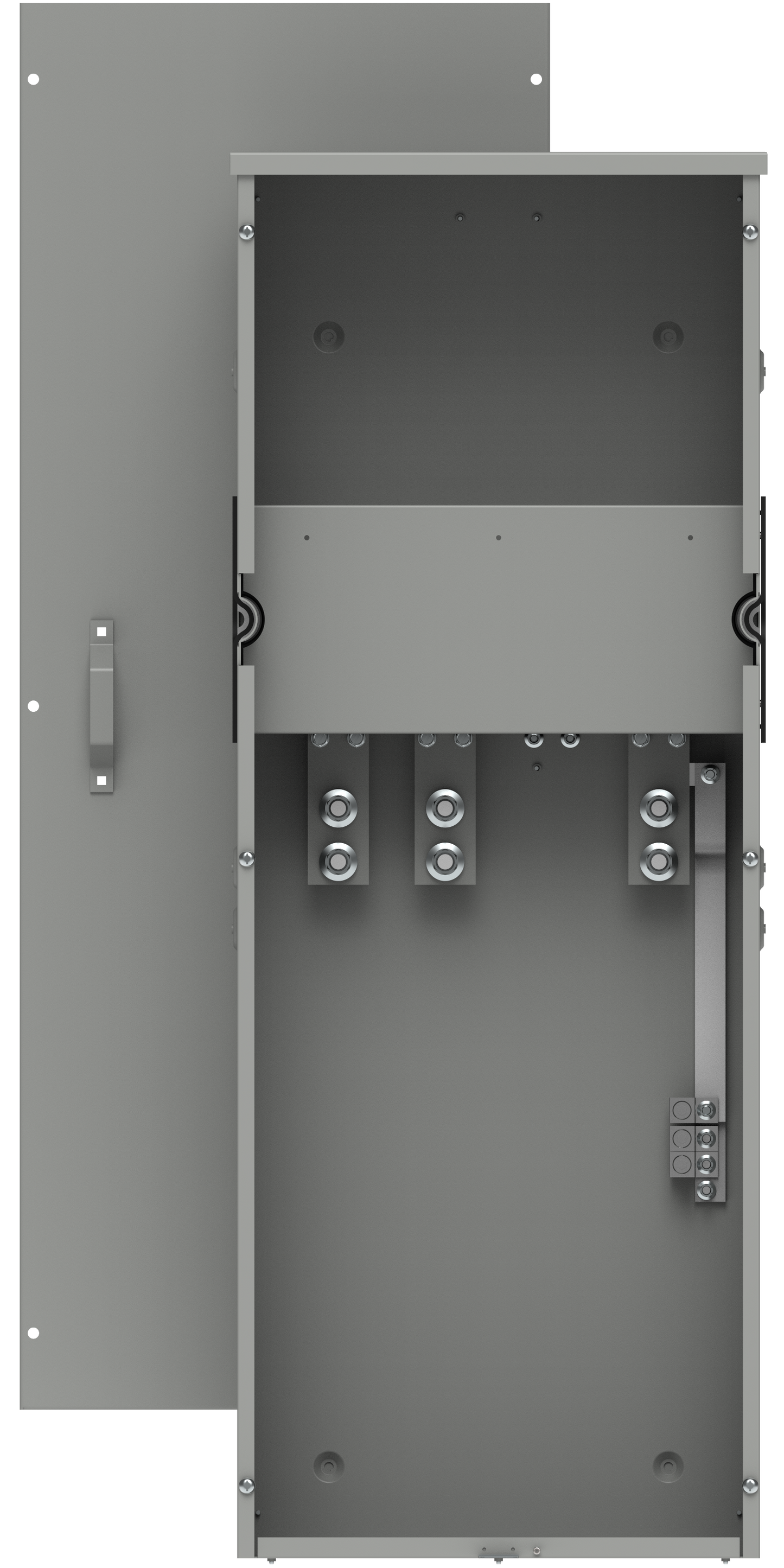 Siemens WET1400BU 120/240 VAC 400 Amp 1-Phase 3-Wire 100 kA Tap Box Module