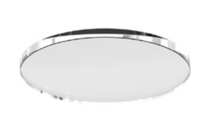 Eurofase Lighting WHSS01SL13011335WCL 13-in 13W Whiskey Surface Mount, Square, Wide, 120V-277V, 3500K, Black/Black, Clear