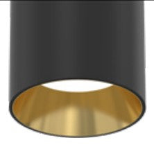 Eurofase Lighting WHSS02SL18041330NCL 18-in 13W Whiskey Surface Mount, Slim, Narrow, 120V-277V, 30K, White/ Gold Clear Finish