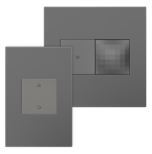 Legrand WNAH10KITM1 Adorne Smart Switch with Netatmo Starter Kit, Magnesium Finish