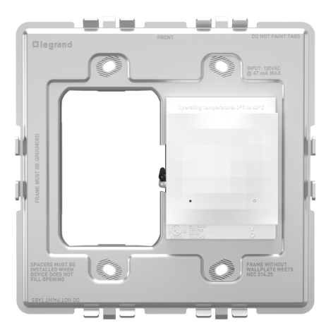 Legrand WNAH2W1 Adorne Smart Surface-Mount Gateway with Netatmo, White Finish