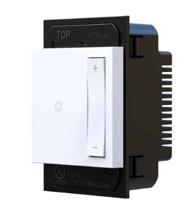 Legrand WNAL64W1 Adorne Wired Remote Smart Dimmer with Netatmo, White Finish