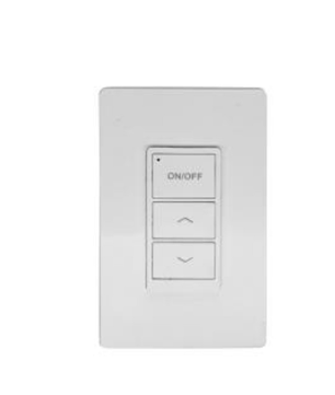 MaxLite WNS3-W Network Controls (Bluetooth) 3 Button Wall Switch White
