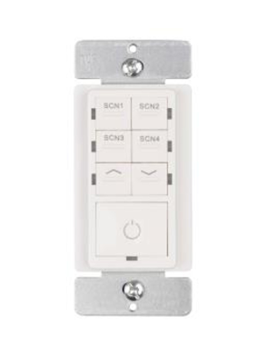 MaxLite WNS7U-W 120-277V Network (Bluetooth) 7-Button Wall Switch