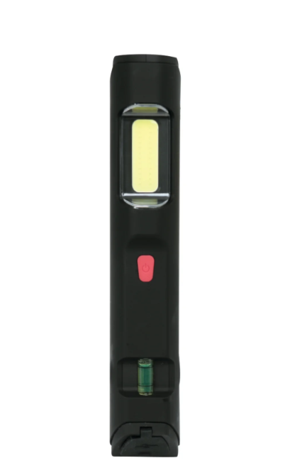 Feit Electric WORK500LZBAT 500 Lumens Rechargeable Handheld LED Work Light With Laser Level Color Temperature 6500K Pack 1