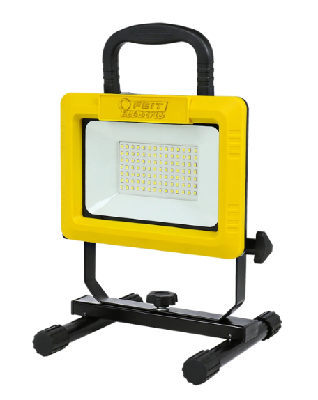 Feit Electric WORK6000XLPLUG 60W Daylight (5000K) Plug-in LED Work Light Color Temperature 5000K , Wattage 60W, Voltage 120V Pack 1