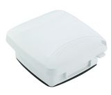 Intermatic WP5220W 2.25" Extra-Duty Plastic In-Use Weatherproof Cover, Double-Gang, Vrt, White