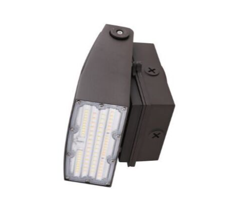 Eiko WPA-30GS-3 Dark Bronze Adjustable Wall Pack CCT Selectable, 3000K/4000K/5000K, 1,582-4,044lm